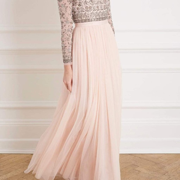 Andromeda Long Sleeve Backless Gown - Picture 4 of 5